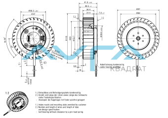 RET 97-25/18/2 TDMPU Вентилятор компактный ebmpapst