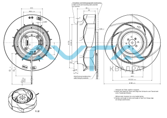 RER 190-39/18/2 TDMLO Вентилятор компактный ebmpapst