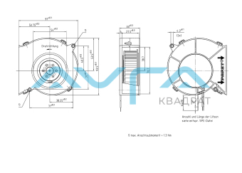 RL 65-21/12/2 HP Вентилятор компактный ebmpapst
