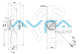 A4D420-AP02-02 Осевой вентилятор ebmpapst