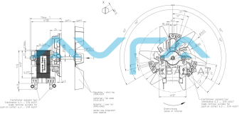 RRL152/0020A92-3030LH-197apy Вентилятор горячего воздуха ebmpapst