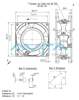 8856 V Вентилятор компактный ebmpapst 