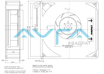 RG 160-28/14 N/19TDR Вентилятор компактный ebmpapst