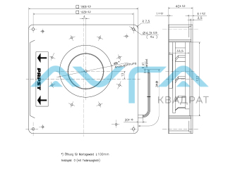 RG 125-19/18 NH Вентилятор компактный ebmpapst