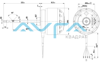 M2E068-DF11-56 Электродвигатель ebmpapst